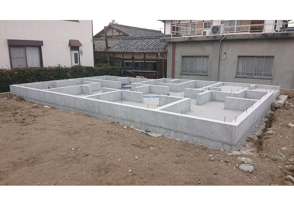 タクトホーム基礎工事画像