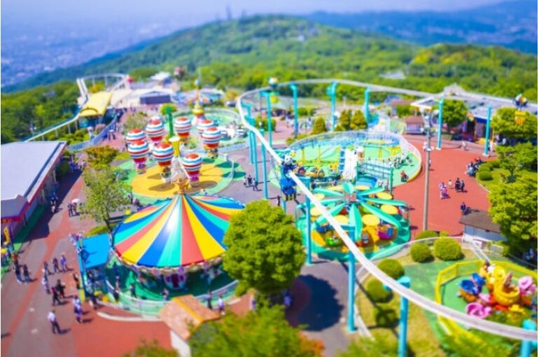生駒市の名所　生駒山上遊園地画像